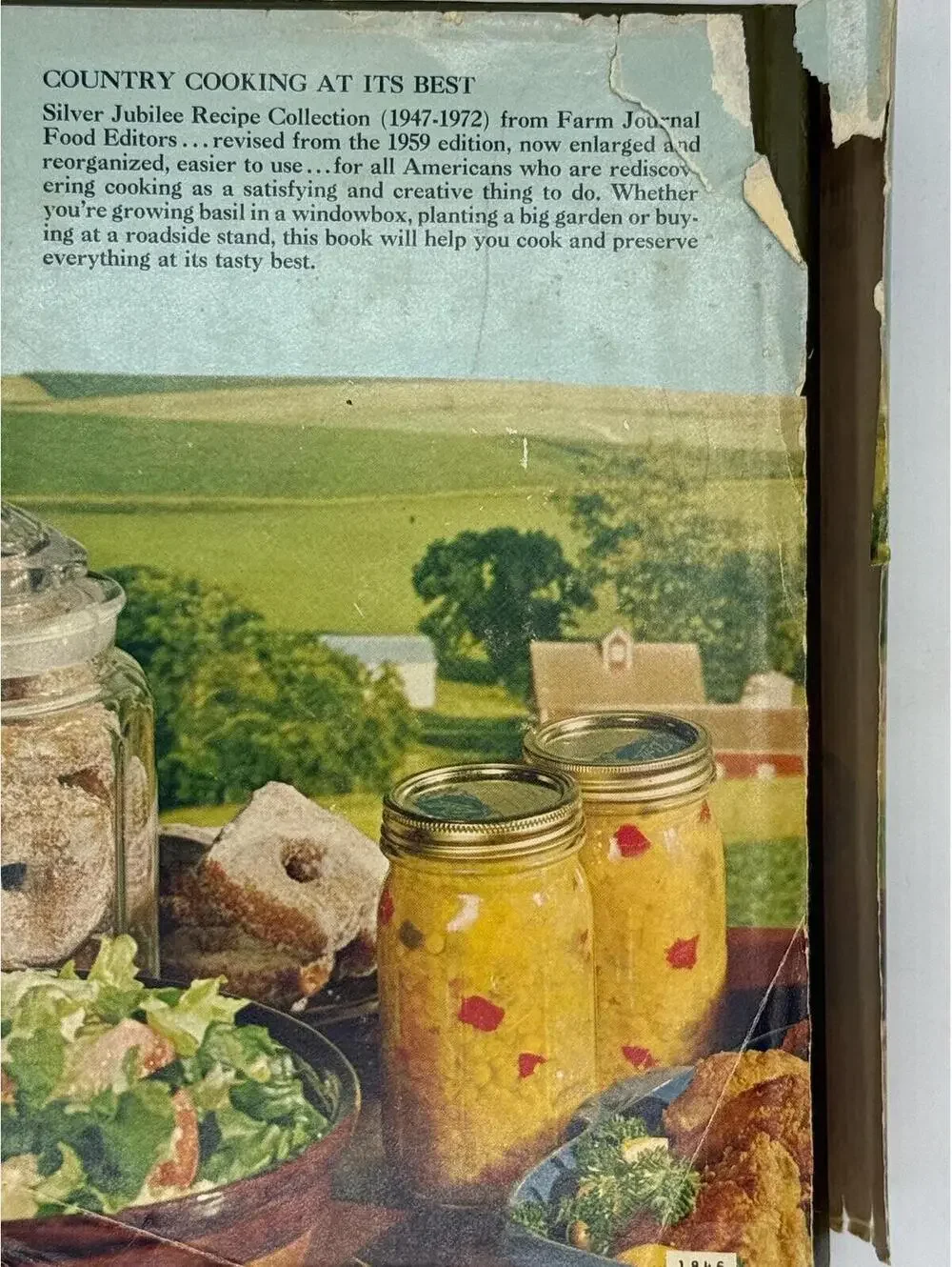 Vintage 1960s Farm Journal Cookbook: Country Recipes, Farm to Table